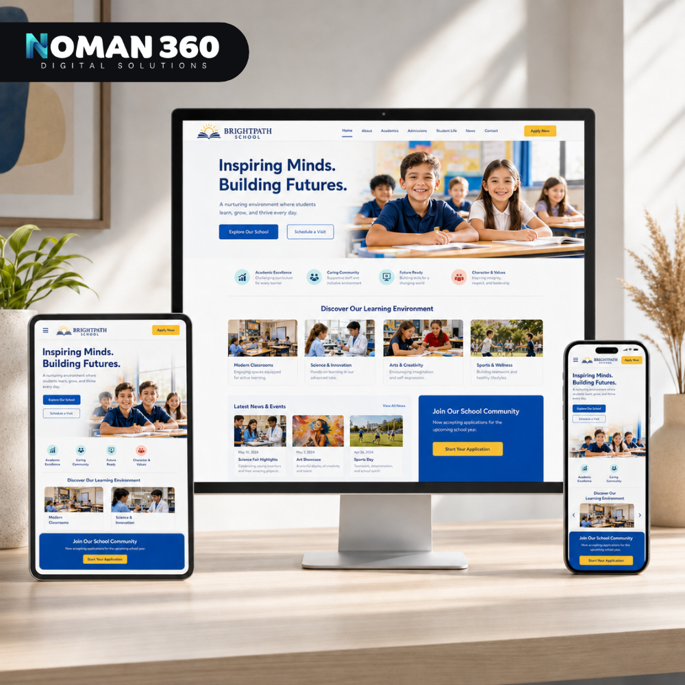 BrightPath School — Modern Education & School Website