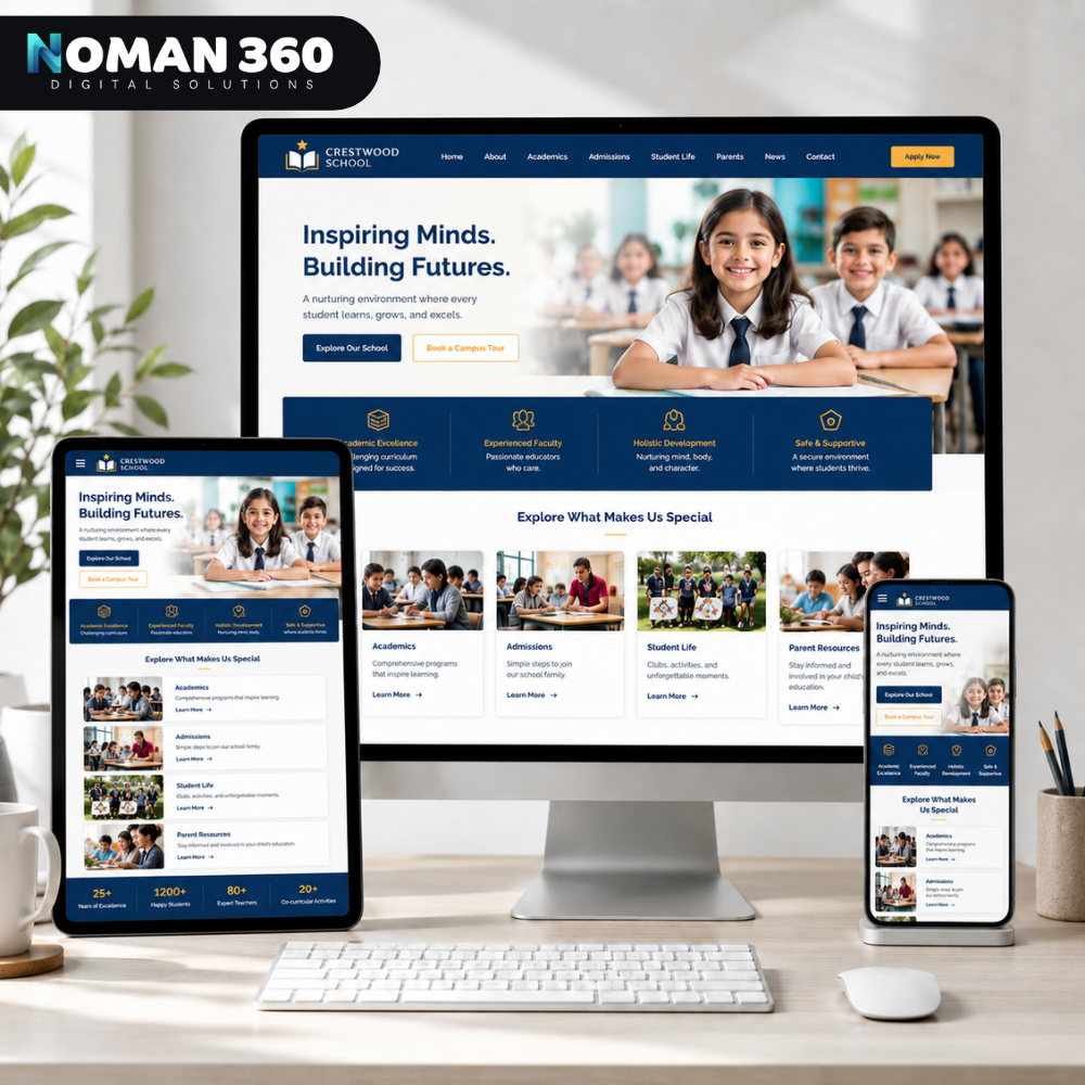 Crestwood School — Modern School & Admissions Website