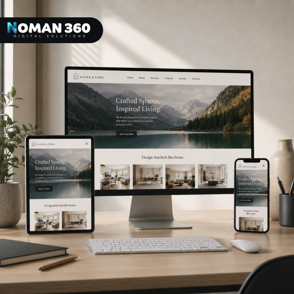 Haven & Form — Premium Interior Design & Architecture Website